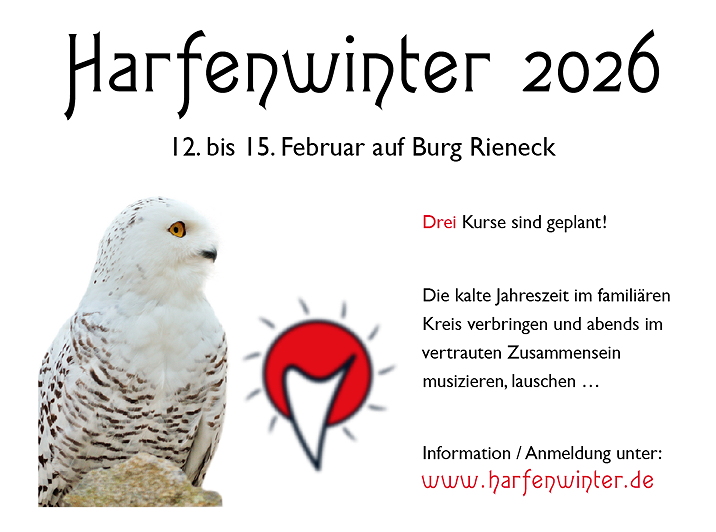 Harfenwinter 2025 auf Burg Rieneck